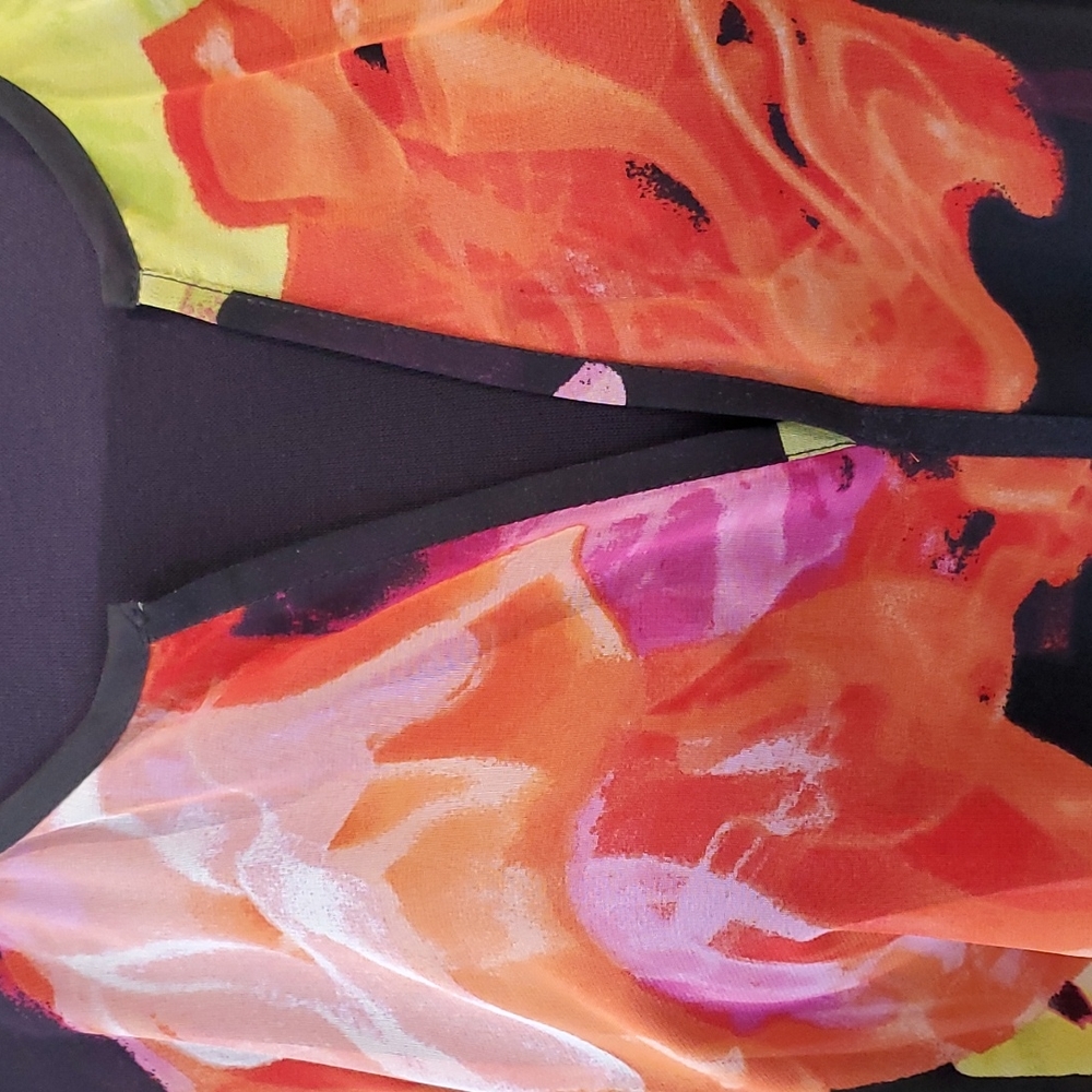 Multi Colored Custom Sheer Tunic. - image 2